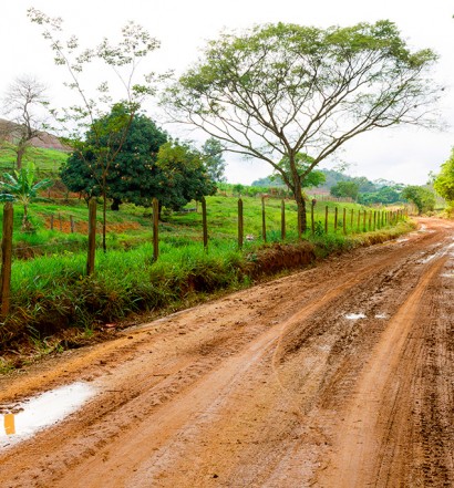 estrada de chão